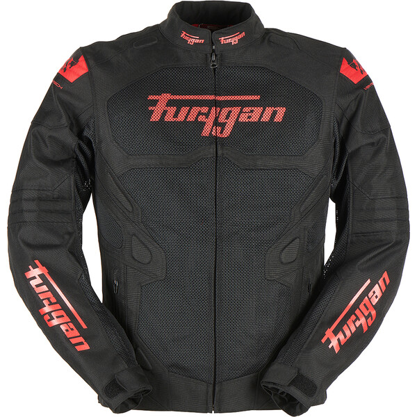 Blouson Furygan Atom Vented Evo Noir Rouge