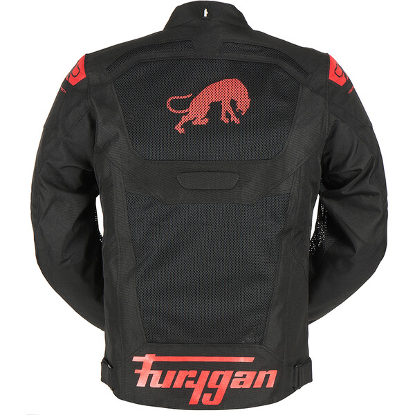 Blouson Furygan Atom Vented Evo Noir Rouge