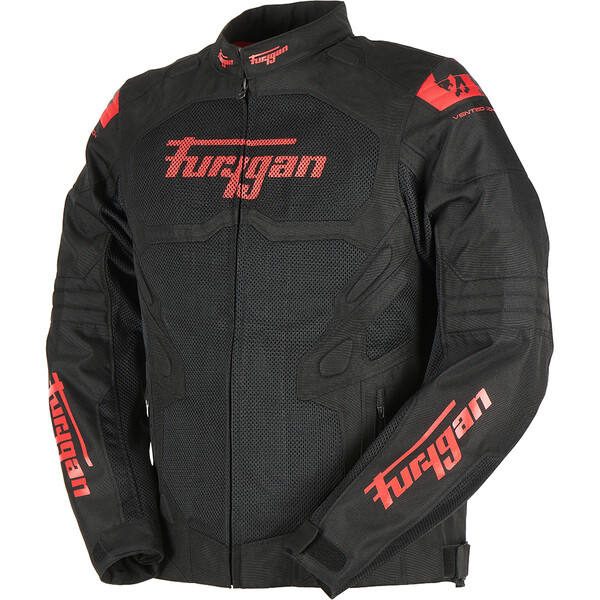 Blouson Furygan Atom Vented Evo Noir Rouge